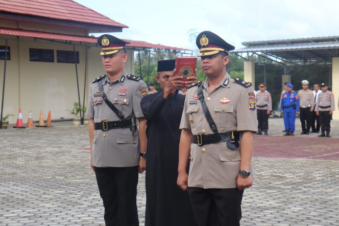 
 Kabag Ops Polres Lampung Selatan Diserah Terimakan