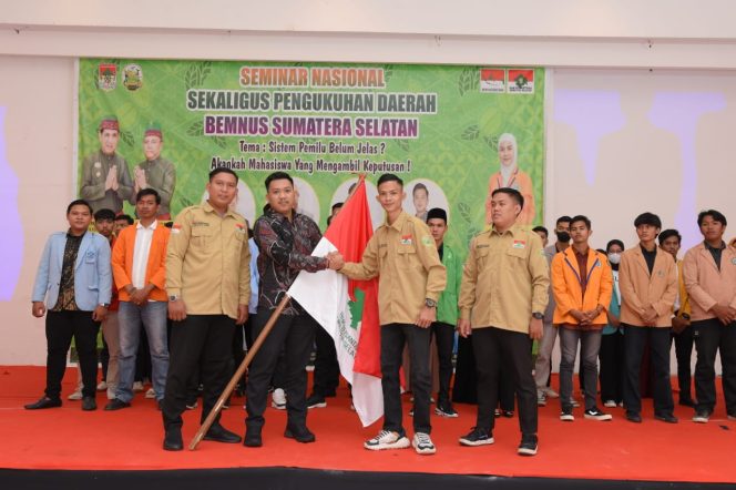 
 BEM Nusantara Daerah Sumsel Gelar Seminar Nasional dan Pengukuhan