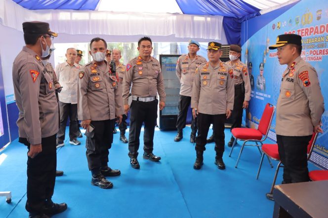 
 12 Pos Didirikan untuk Membantu Lancarnya Pemudik Melintas Kebumen, Kapolres Turun Cek