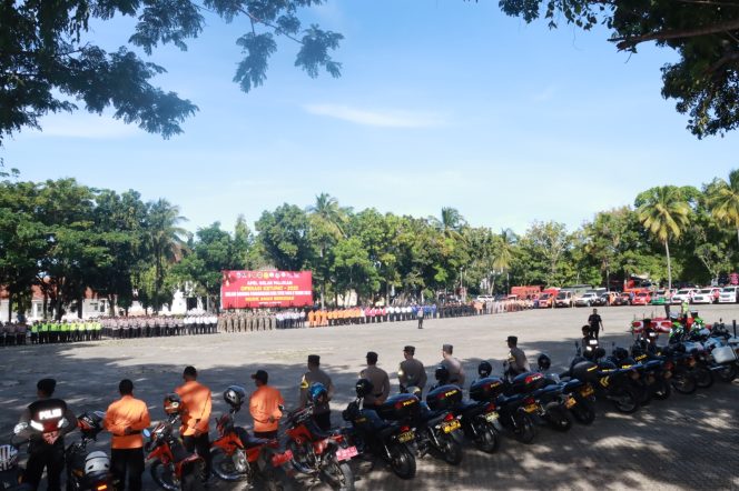 
 323 Personil Polres Lampung Selatan Amankan Mudik Lebaran 2023