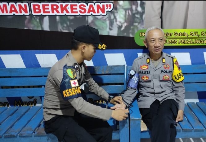 
 Sub Satgas Dokkes Polres Pekalongan Berikan Dukungan Kesehatan Kepada Anggota Pengamanan OKC 2023