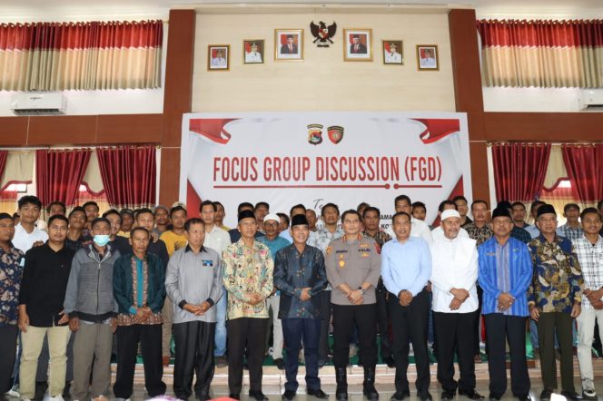 
 FGD di Dompu, Dir Intel Polda NTB Paparkan 7 Poin Terkait Pemilu