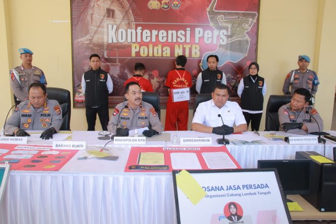 
 Satgas TPPO Polda NTB Berhasil Ungkap Kasus TPPO dan Amankan Dua Tersangka