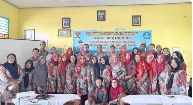 
 Program Sekolah Prestasi Tahun 2023, SMPN 1 Lubuklinggau Gelar IHT Ketalentaan