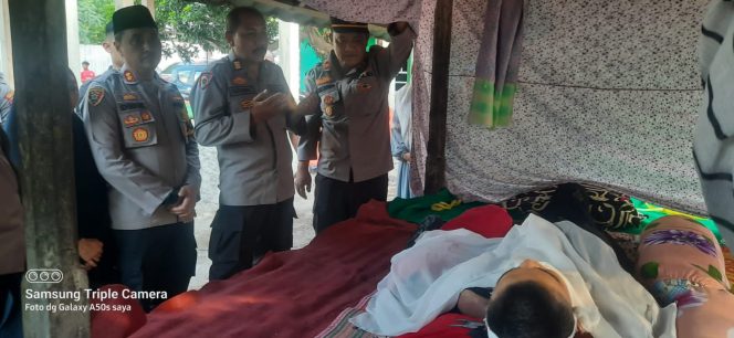 
 Polres Lombok Utara Berduka, Kehilangan Seorang Bhayangkara Muda