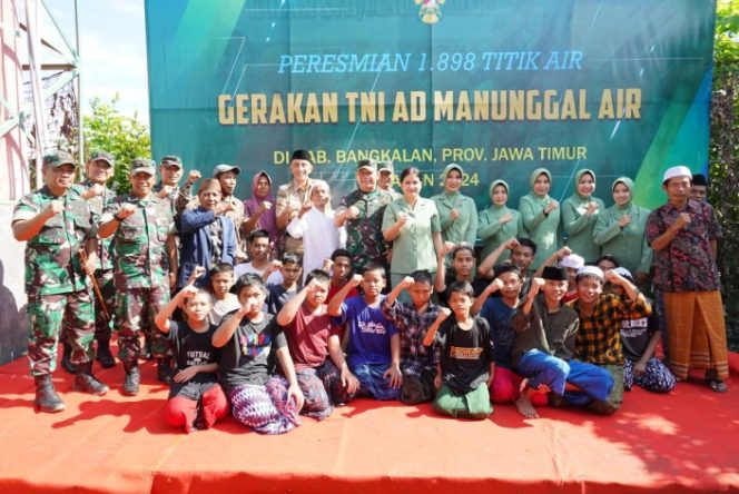 
 Pangdam V/Brawijaya “Launching Program TNI AD Manunggal Air tahun 2024