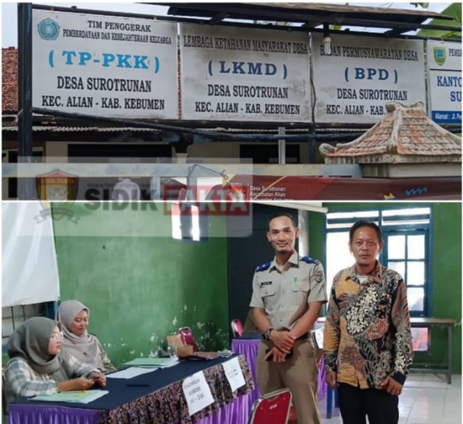 
 Desa Surotrunan Kecamatan Alian Bagikan Sertifikat Tanah Dari Program PTSL, Masyarakat Merasa Senang Dan Puas