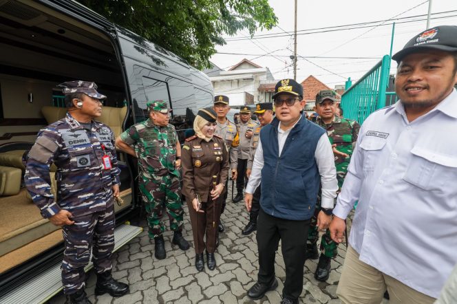 
 Forkopimda Jatim Tinjau Pelaksanaan Pemilu di Surabaya dan Mojokerto