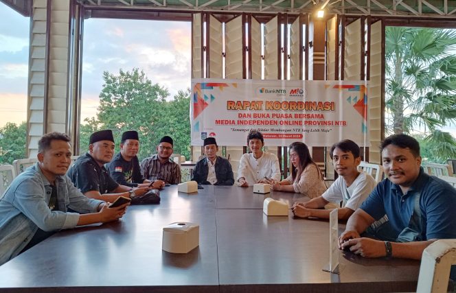 
 MIO NTB Gelar Rapat Koordinasi, Buka Puasa Bersama dan Santuni Anak Yatim