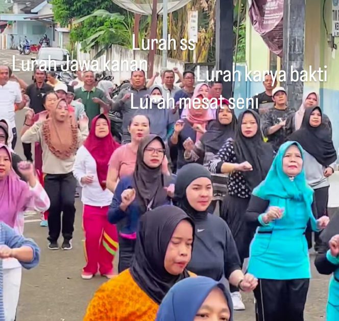 
 Adanya Dugaan Main Mata Kepala BKPSDM Banyak Senam Dadakan Di Kelurahan Lubuklinggau.