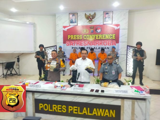 
 Jaringan Narkoba Internasional, Empat Orang Diamankan Polisi, Satu Diantaranya Pengendali dari Lapas