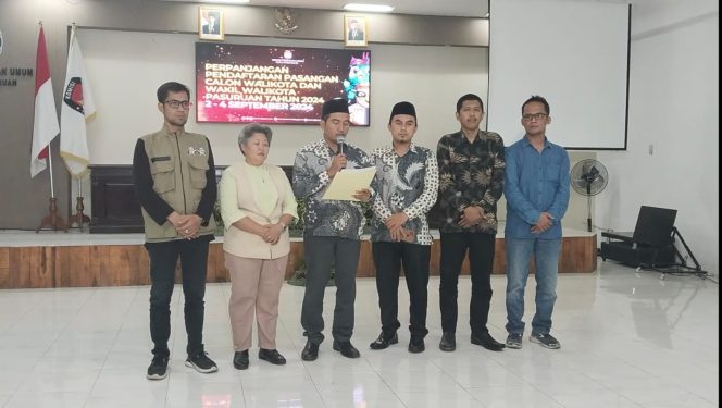 
 KPU Kota Pasuruan Resmi Tutup Masa Perpanjangan Pendaftaran Bapaslon Walikota dan Wakil Walikota 2024.