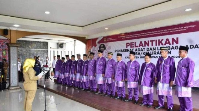 
 Melantik 1.009 Penasehat Adat Dan Lembaga Adat Desa Bupati Musi Rawas Berharap Agar Dapat Mengembangkan Budaya Adat