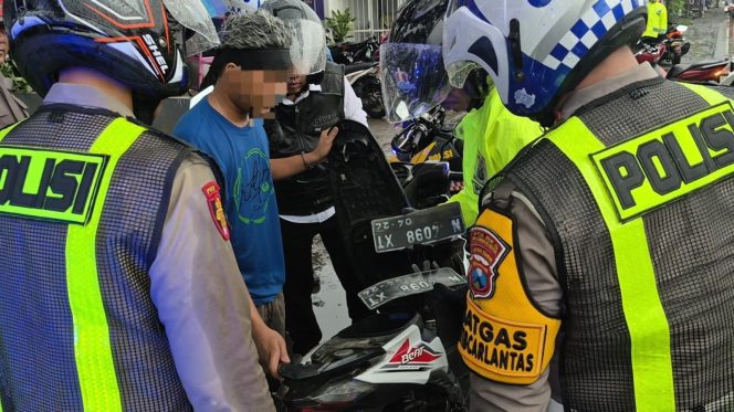 
 Polres Pasuruan Kota Gelar Razia Besar-besaran Dipimipin Langsung Kapolres di Rayon Timur.